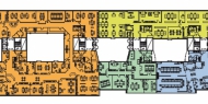 Typowe piętro w budynku Atrium Centrum