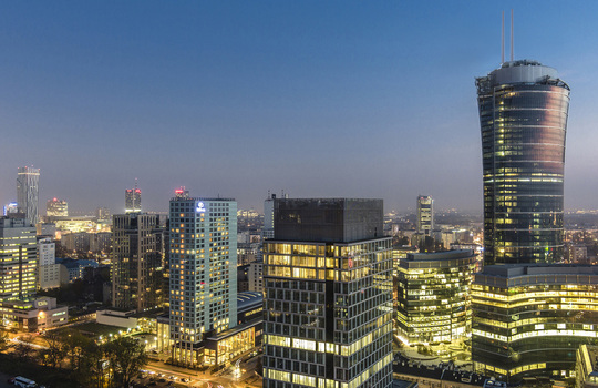 Office market in Warsaw now exceeds 6 million sqm