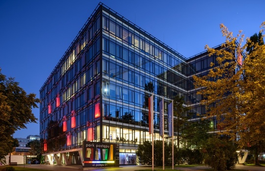 JLL to take over the management of myhive Park Postępu office complex