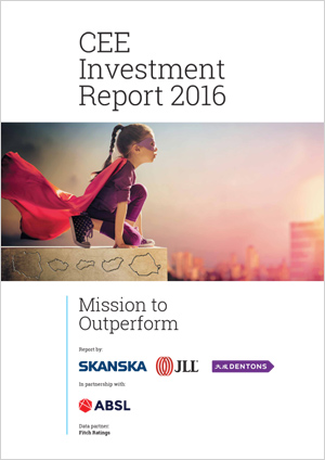 Investment Raport, JLL, Dentons, Skanska, ABSL 