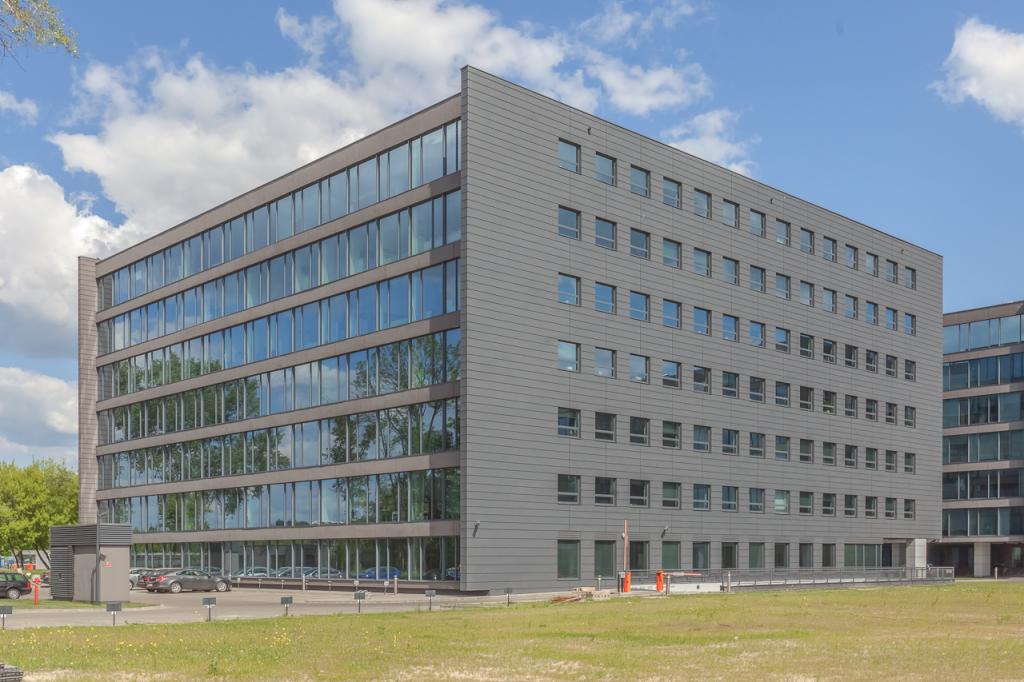 Facade of the office building