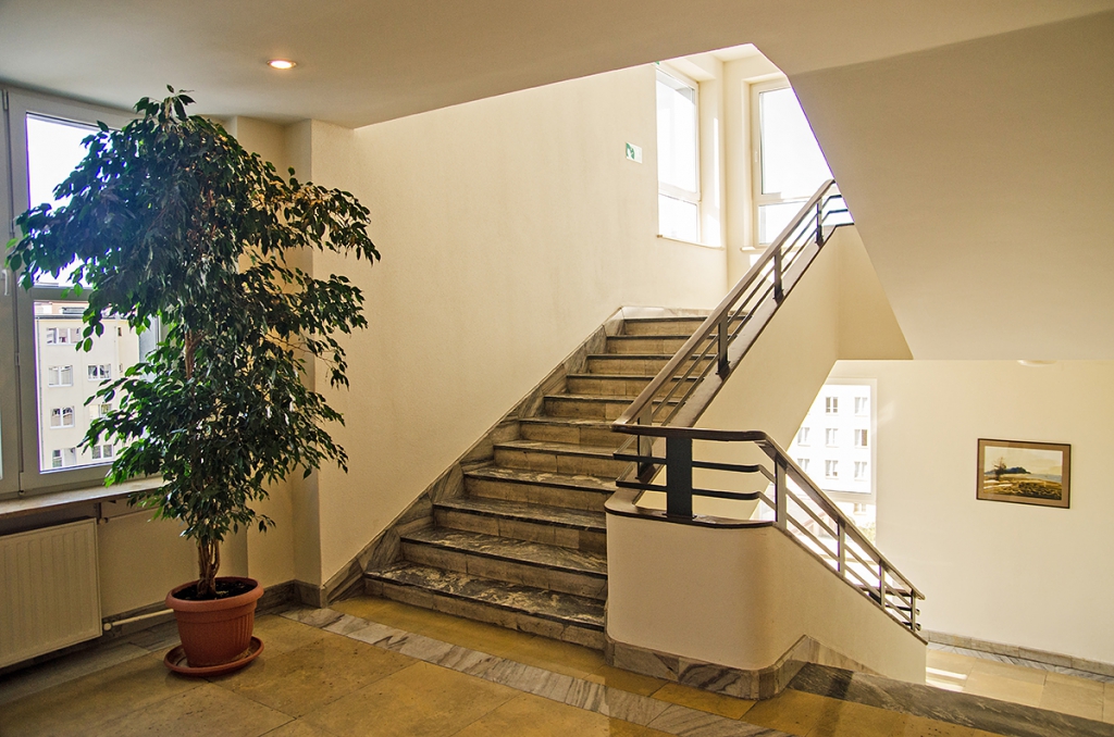 Interior of the office building