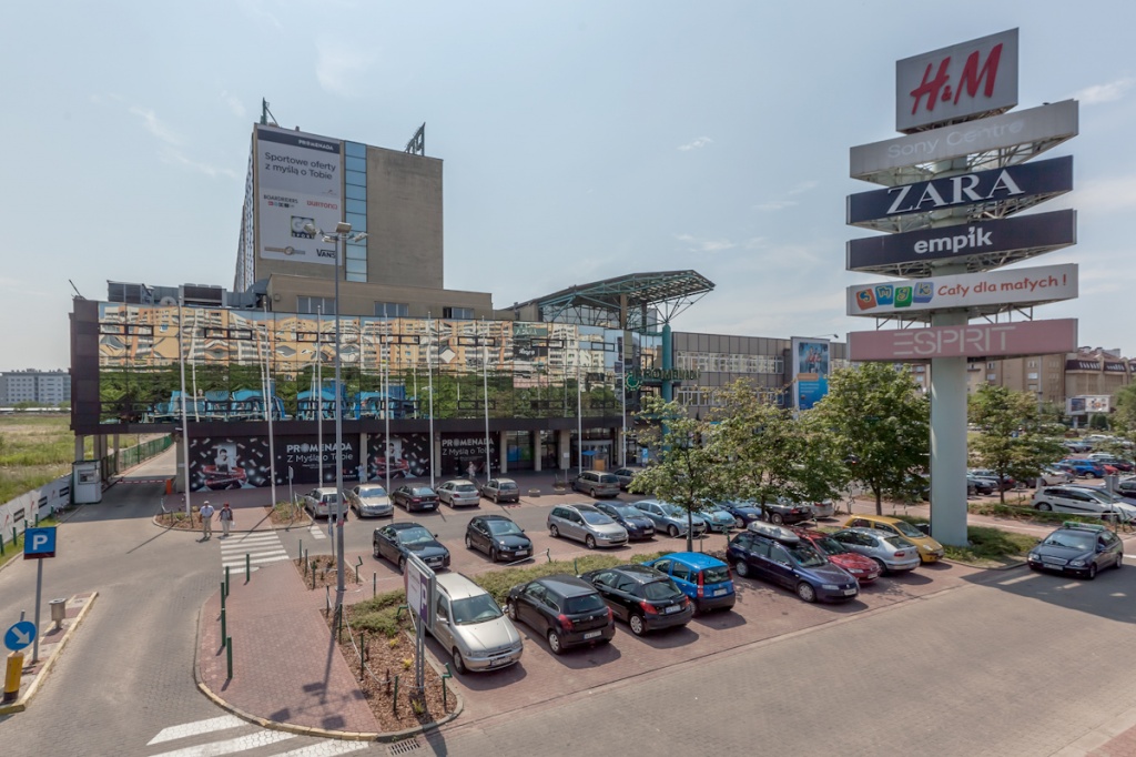 Main view of the office building