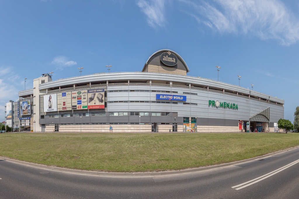 Building with office space - outside view