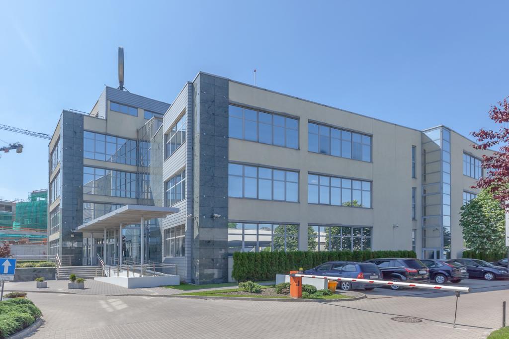 Office buliding's facade - office renting