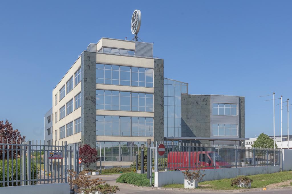 Building with office space - outside view