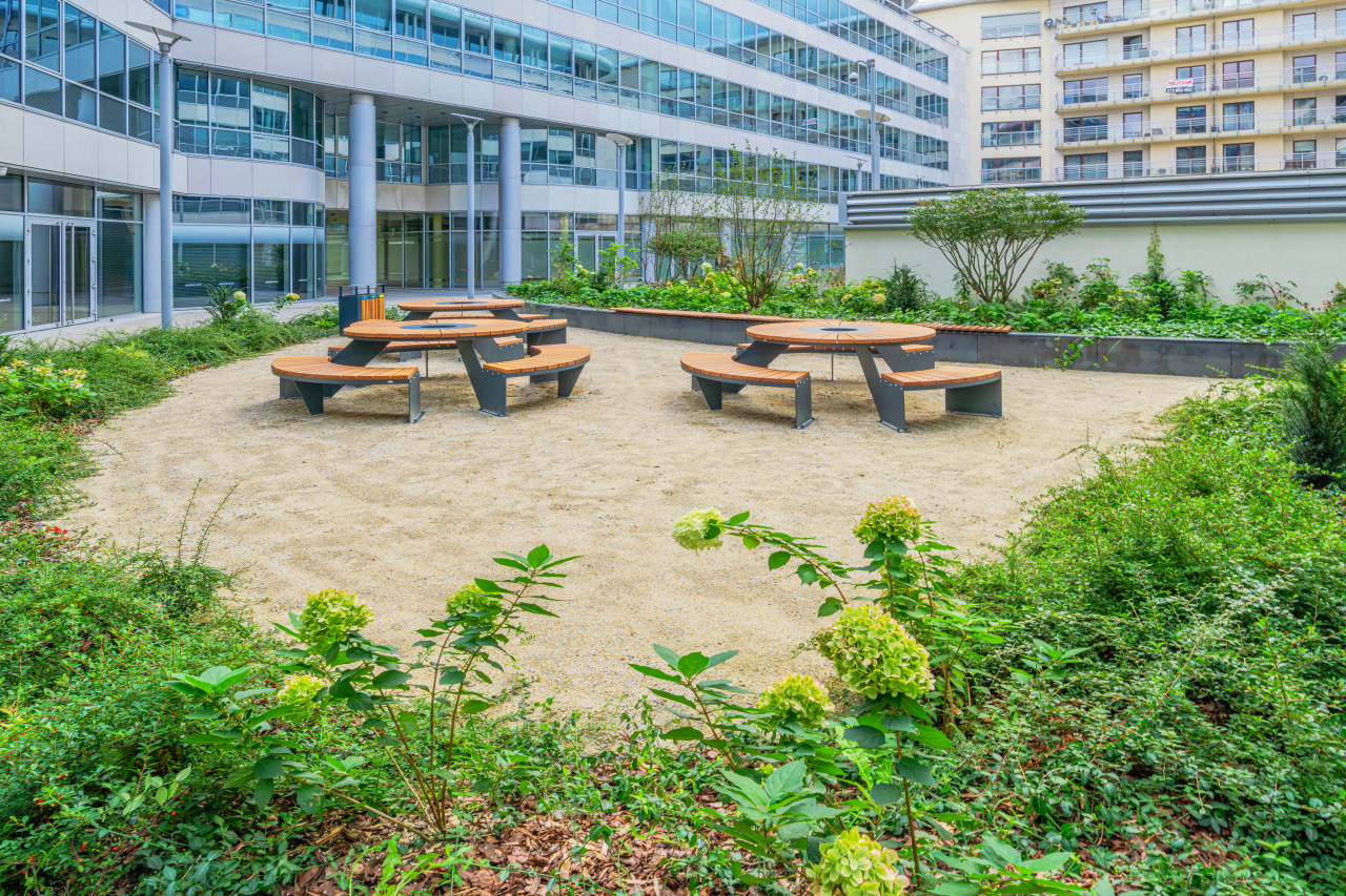 strefa piknikowa na patio