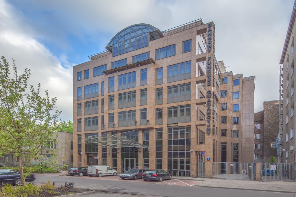 Building with office space to let