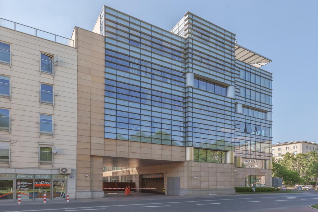 Building with office spaces for rent