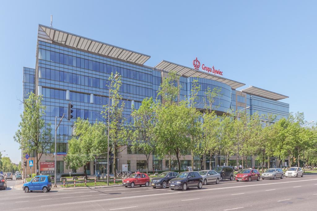 Office building's facade - office renting