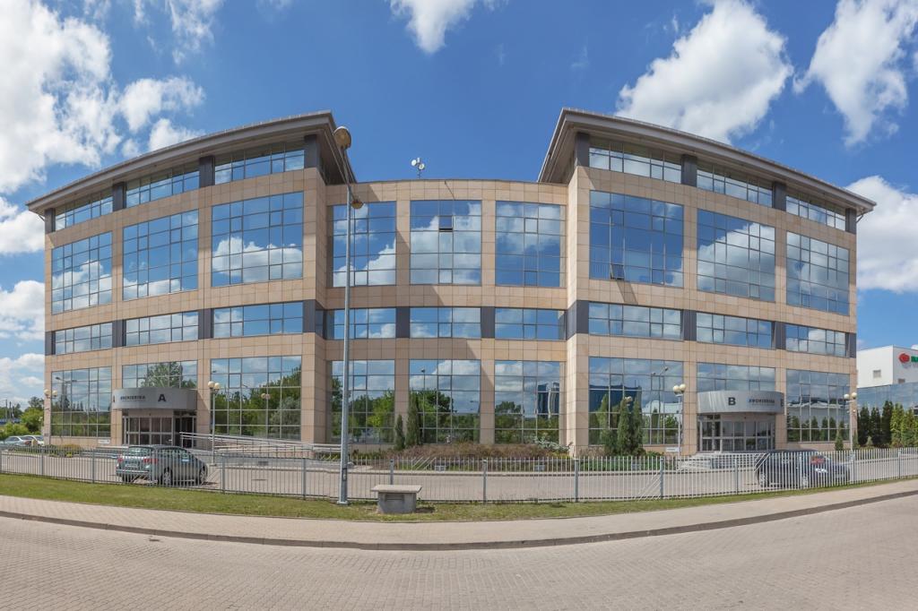  Front view of the office building