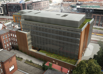 Kolejne piętro Bramy Oławskiej