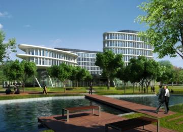 Wiecha na pierwszej fazie Business Garden