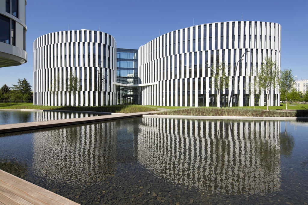View of the office building