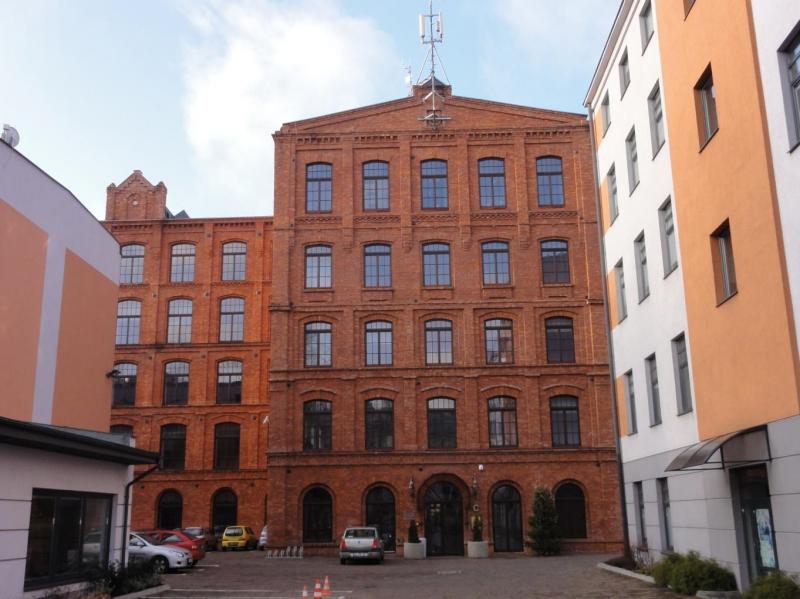 Office building, inner courtyard