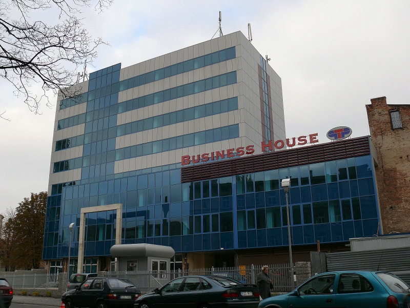 Office building, Żeligowskiego Street view