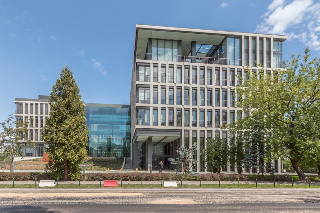 Office building's facade - office renting