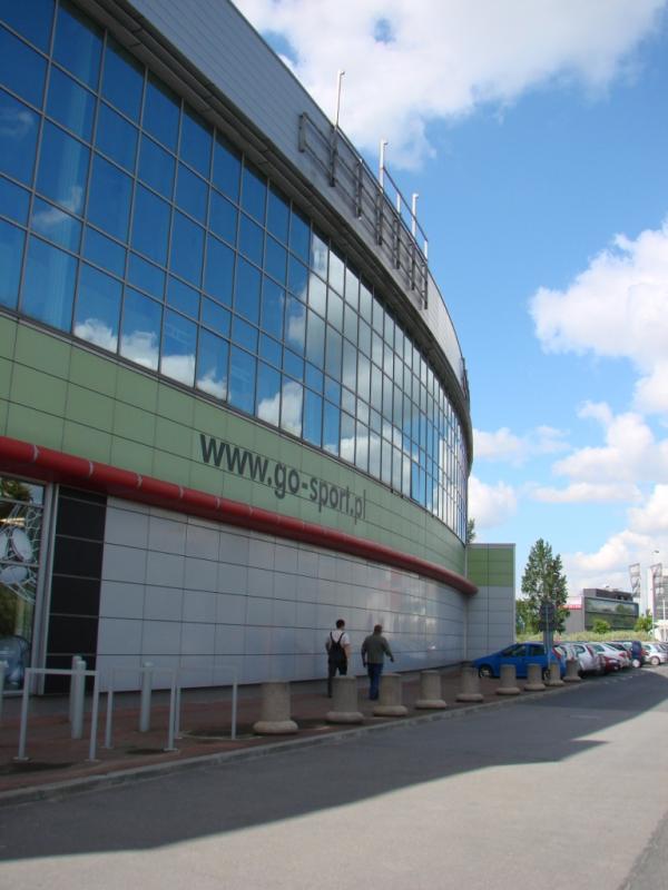 Facade of the building