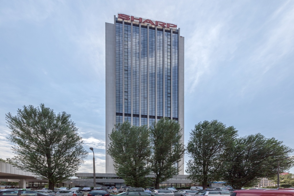 View of the office building