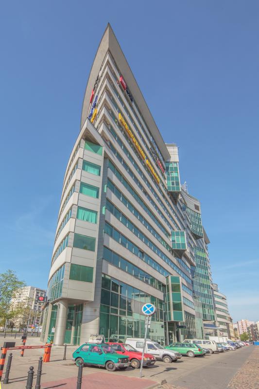 Main view of the office building