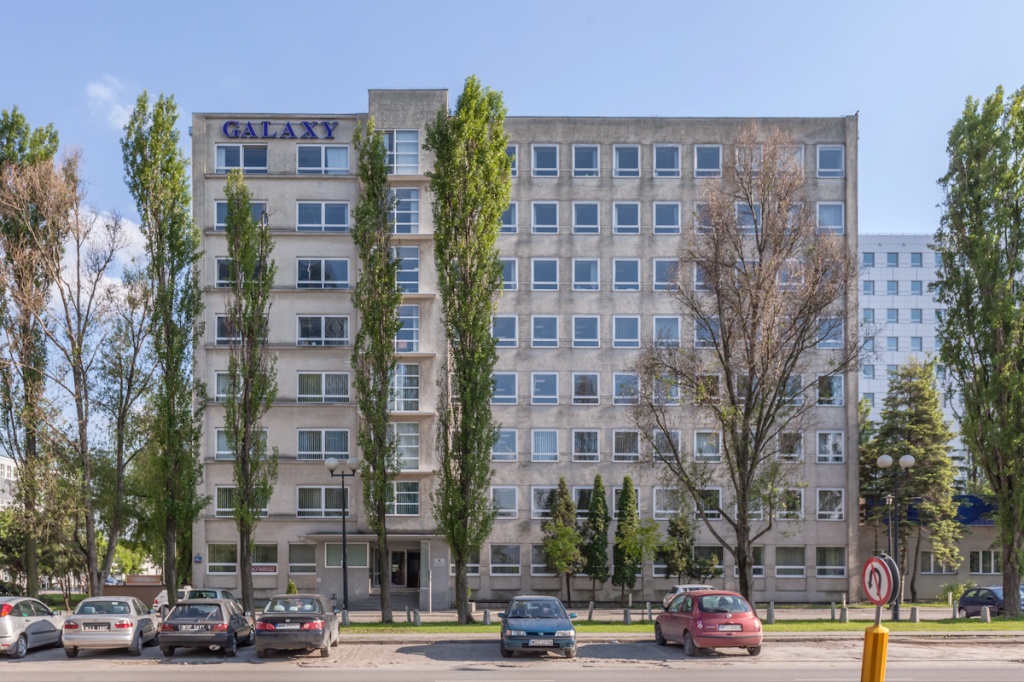 Main view of the office building