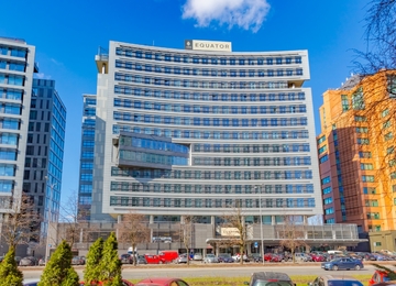 Modernizacja recepcji i lobby w warszawskim Equator I