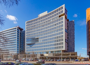 Modernizacja recepcji i lobby w warszawskim Equator I