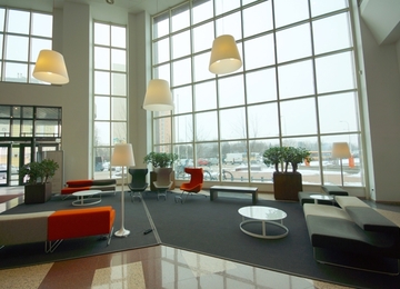 Modernizacja lobby w biurowcu Eurocentrum-Alfa