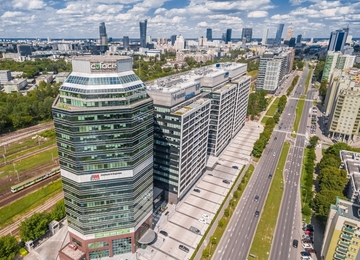 Modernizacja lobby w biurowcu Eurocentrum-Alfa