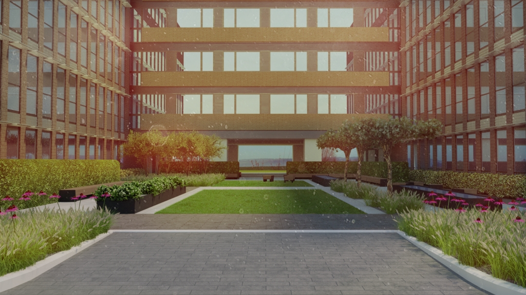Outside area - visualisation