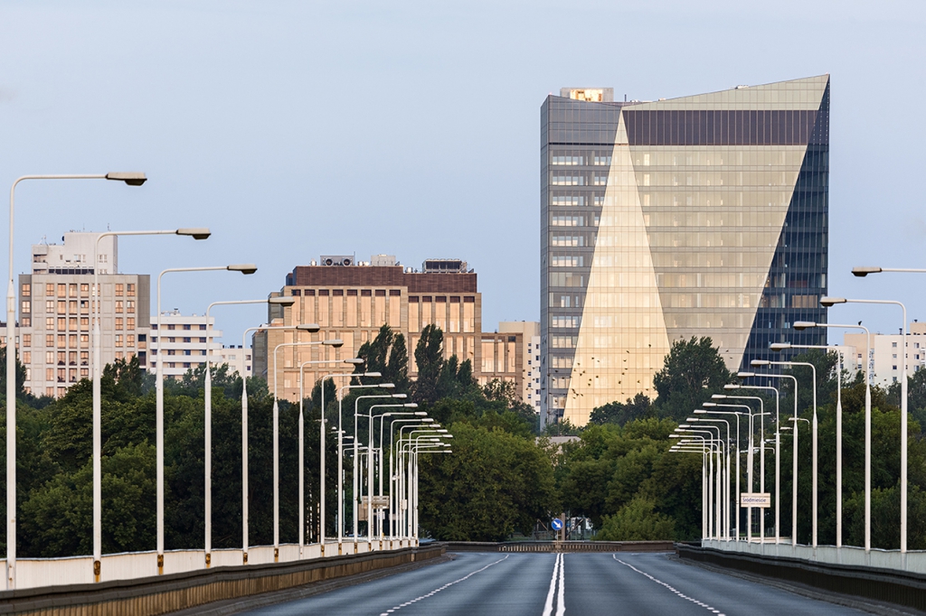 The view of complex Gdański Business Center