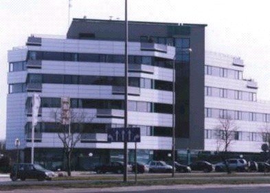Widok na budynek biurowy