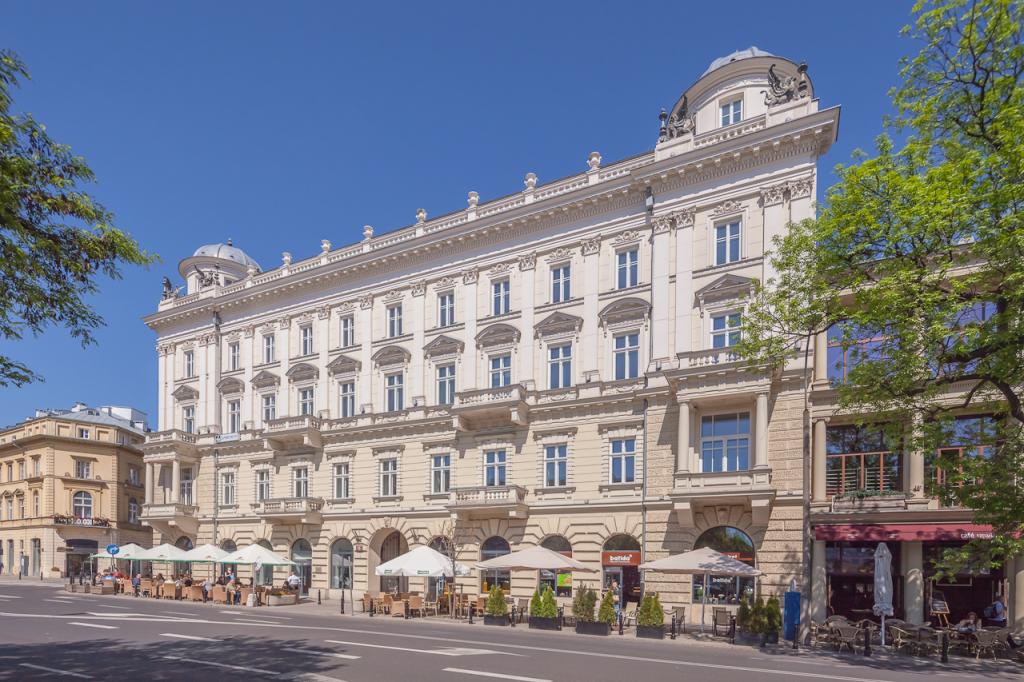 Office building's facade - office renting