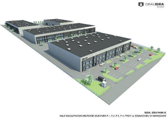 Plan of the ofiice-storage complex