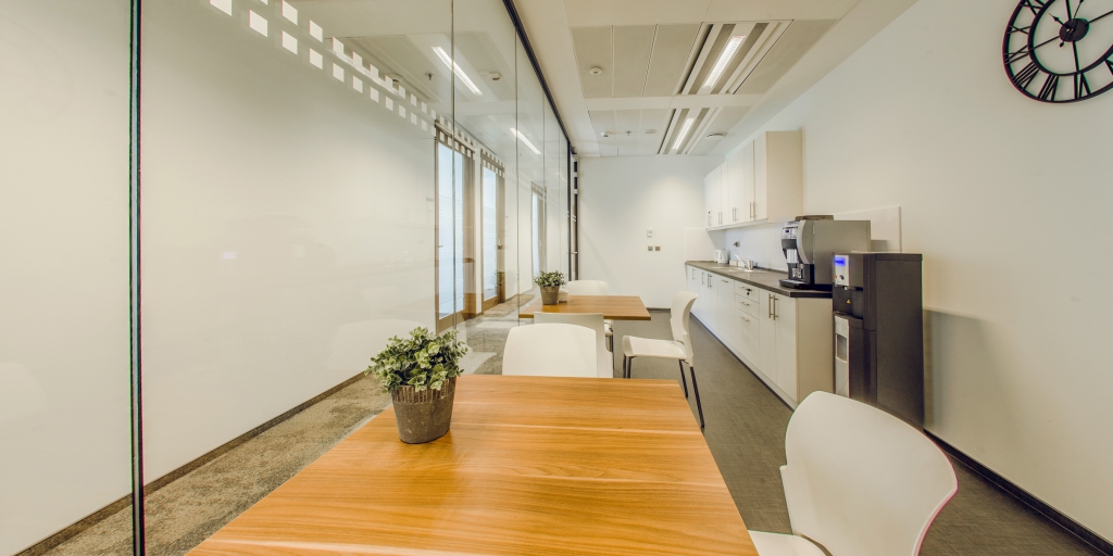 Functional kitchenette for tenants on the IX floor