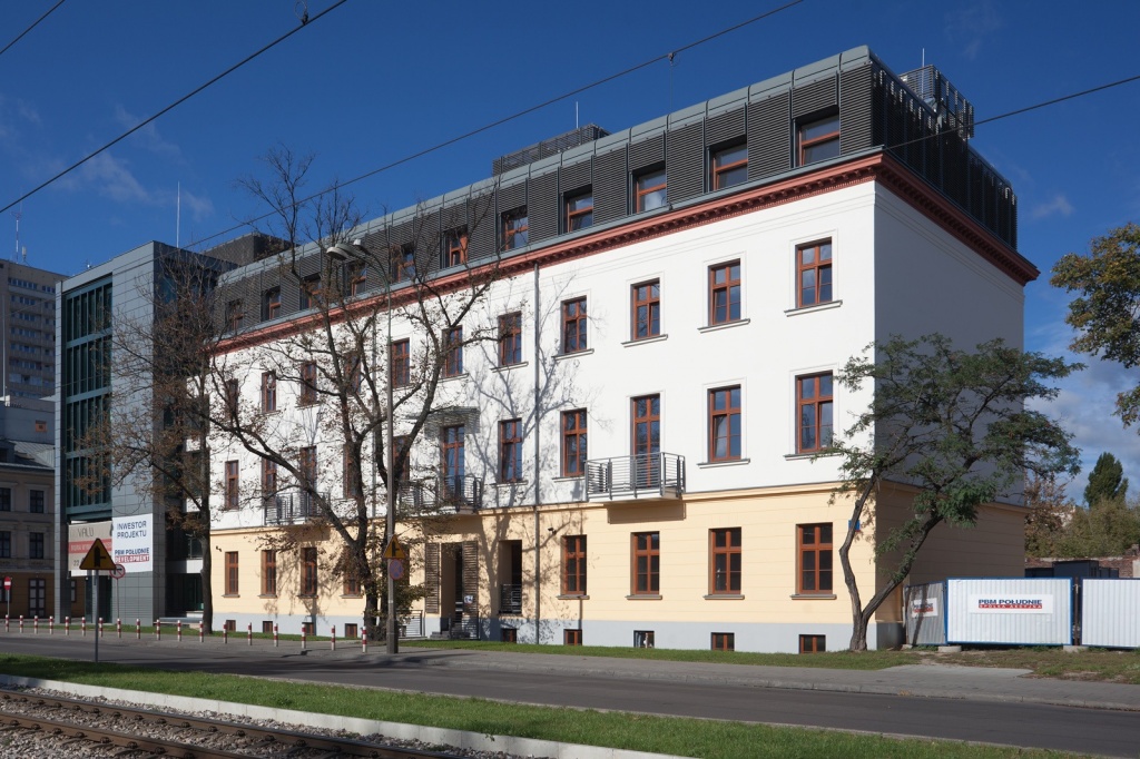 View of the office building