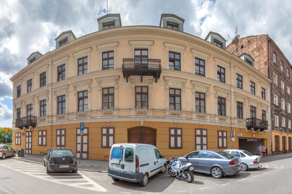 Front view of the office building