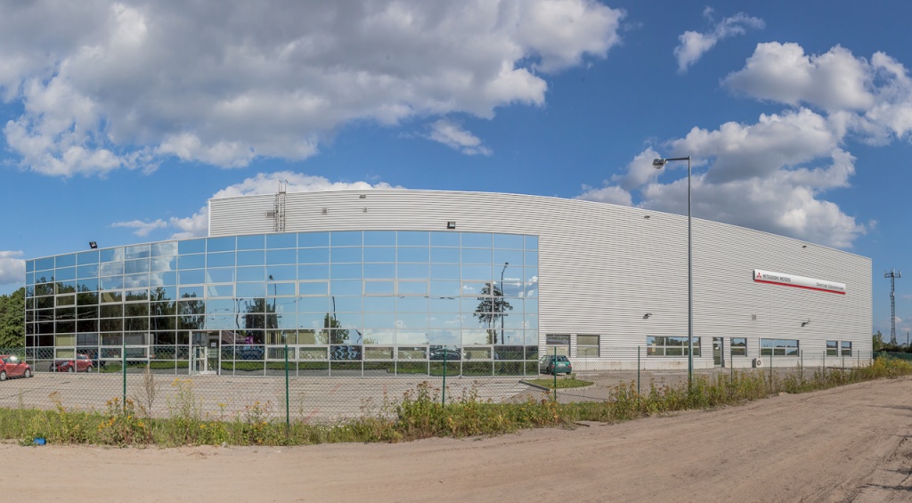 Widok główny na biurowiec
