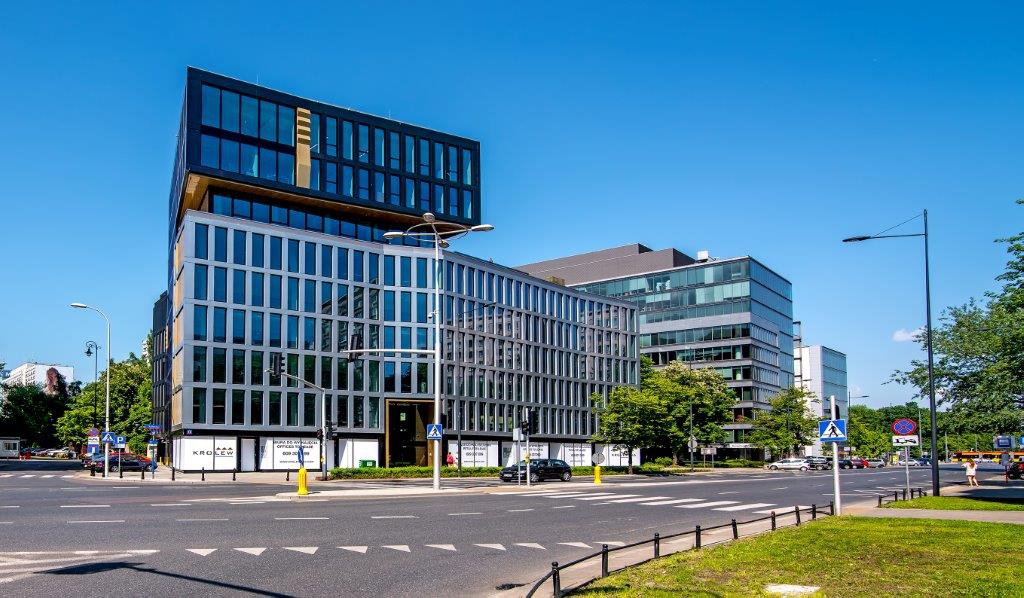 View of the office building