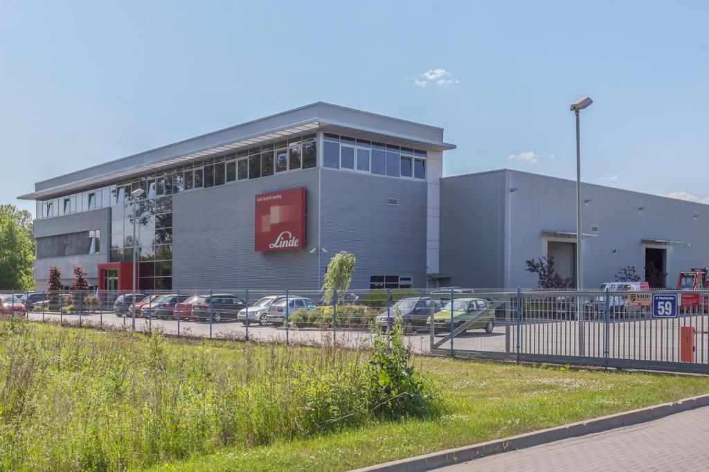 Main view of the office building