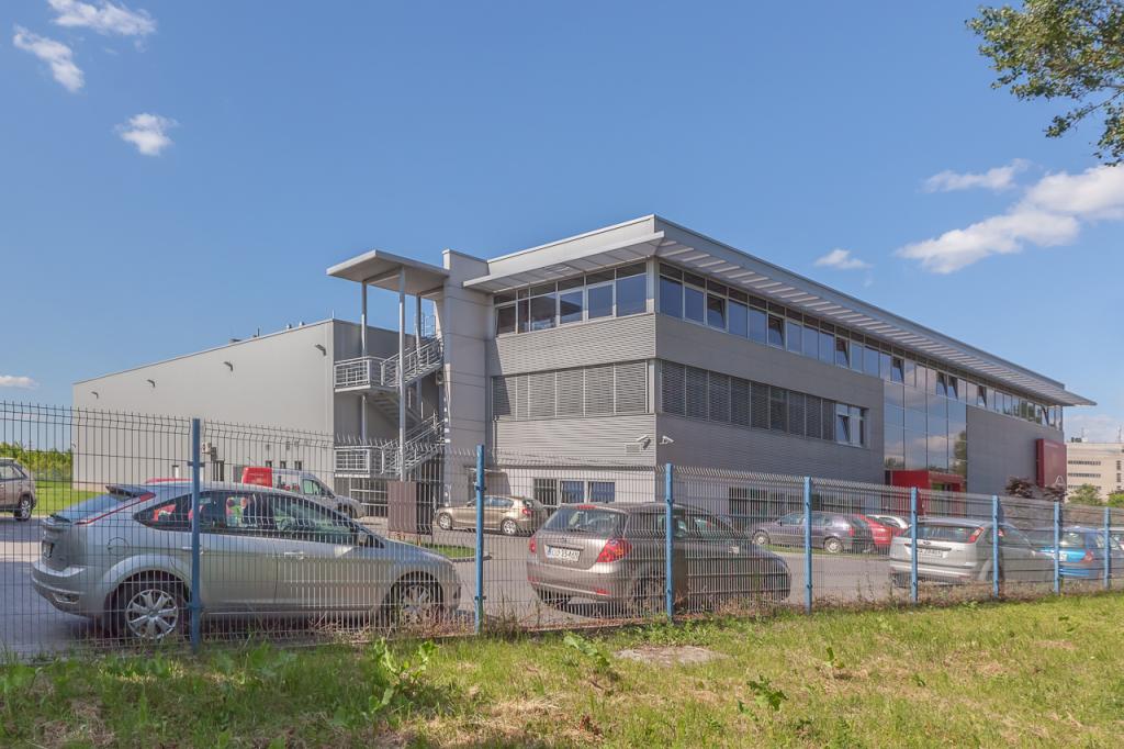 Elevation of the office building