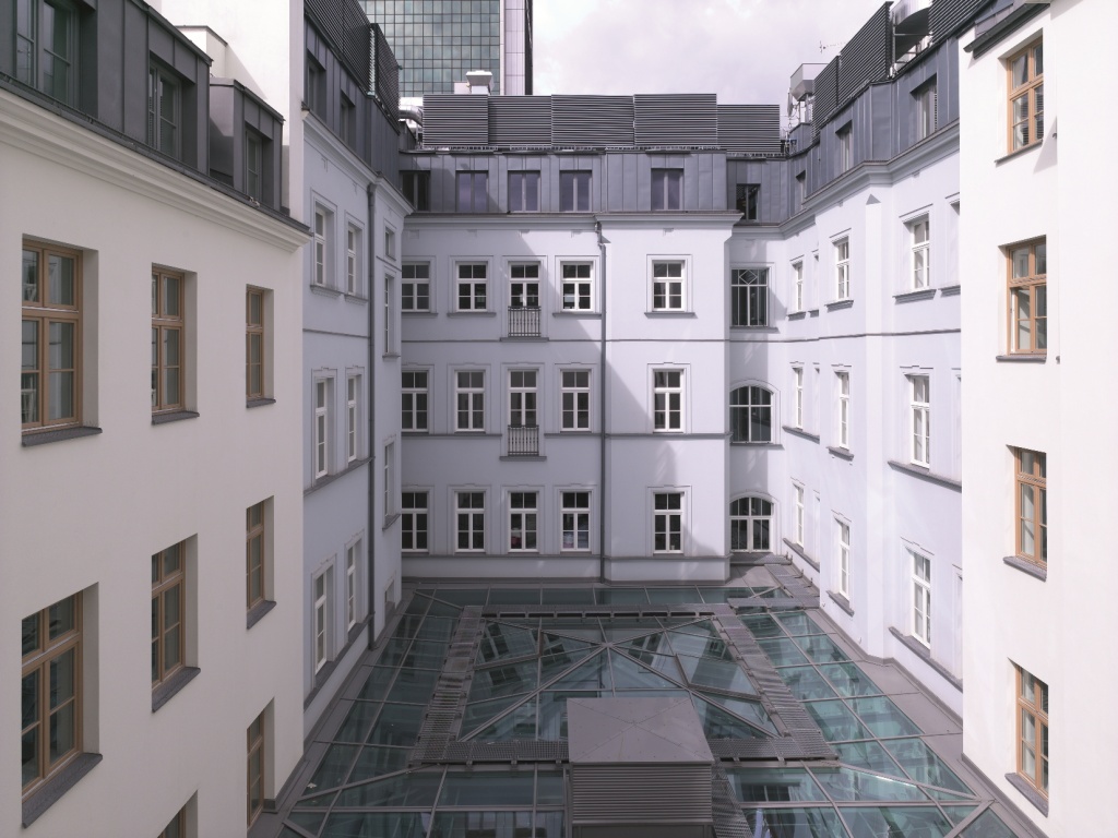 Internal courtyard