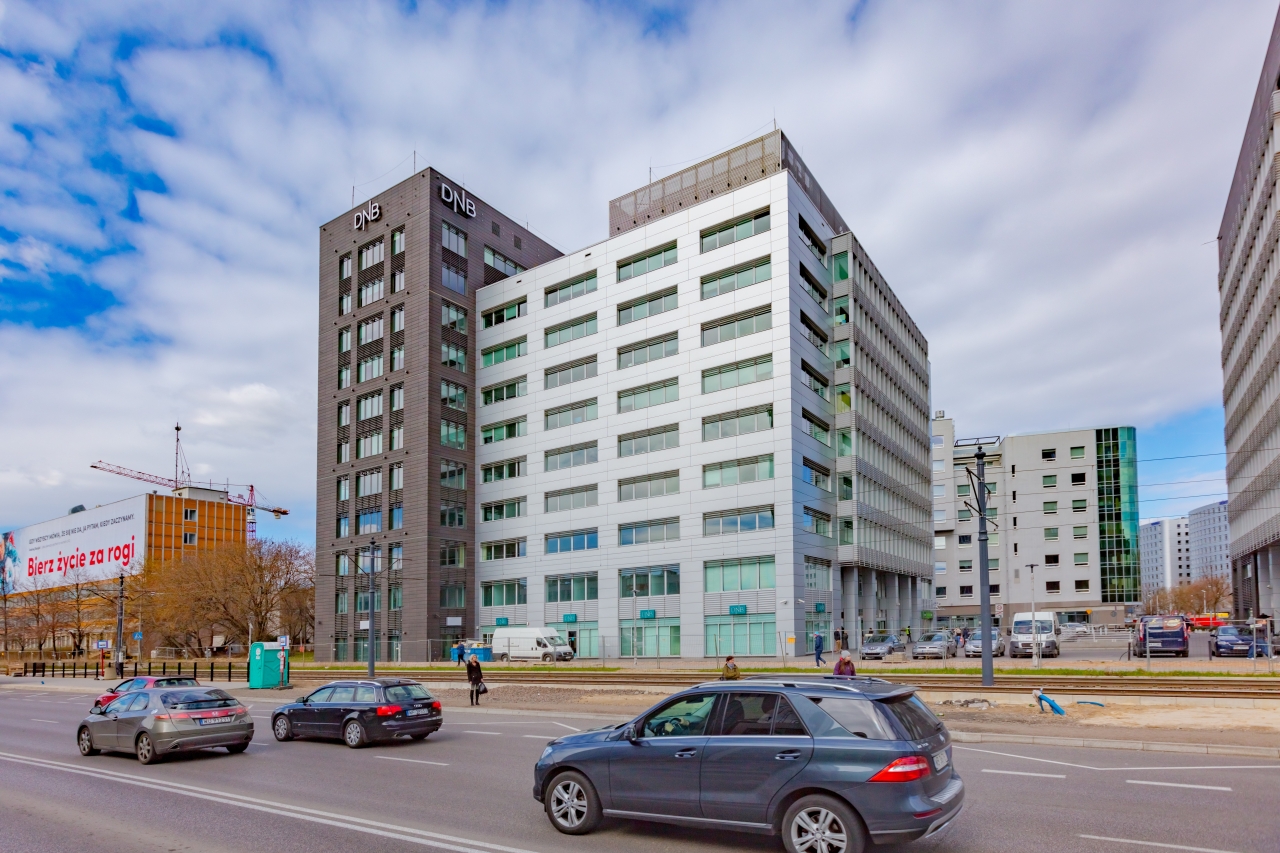 Offices designed for rent - outside view