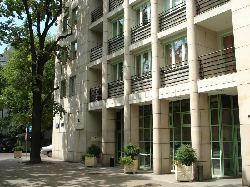 Enterance of the office building