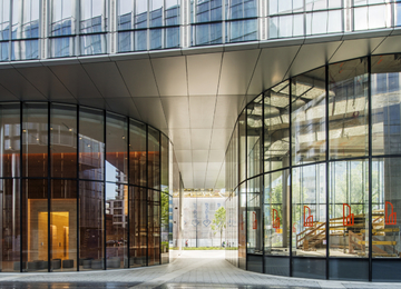 Mennica Legacy West Building osiągnął stan surowy zamknięty