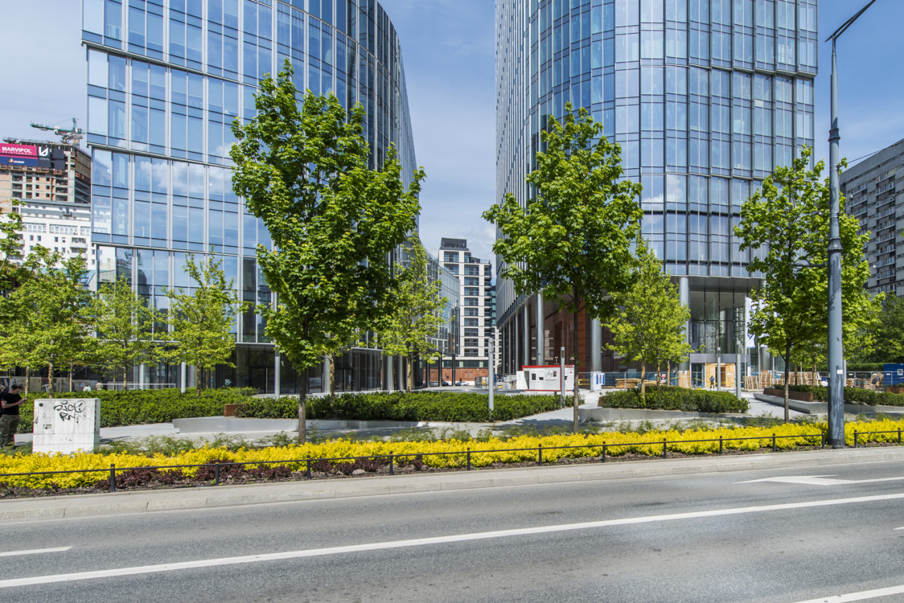 Mennica Towers - West Tower