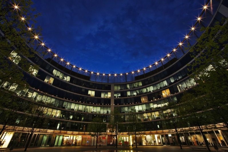Office building - night view