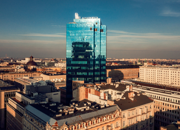 Biurowiec Moniuszki Tower z certyfikatem BREEAM