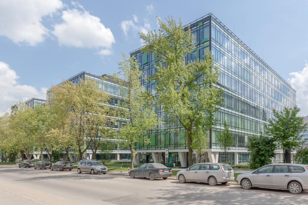 Building with office space to let