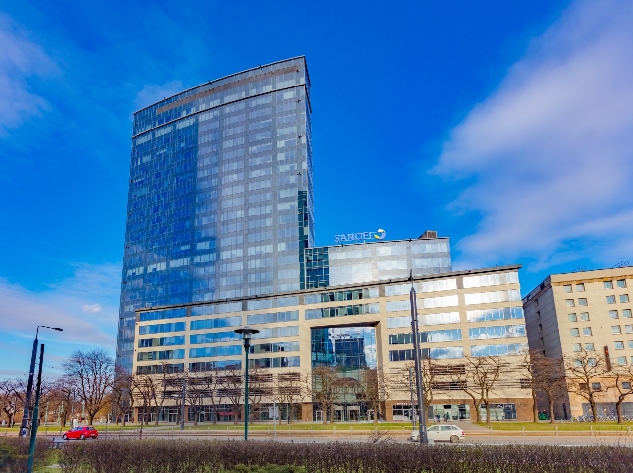 Offices designed for rent - outside view